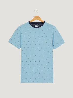 TaglessNeckline Formosa T-Shirt - Light Blue
