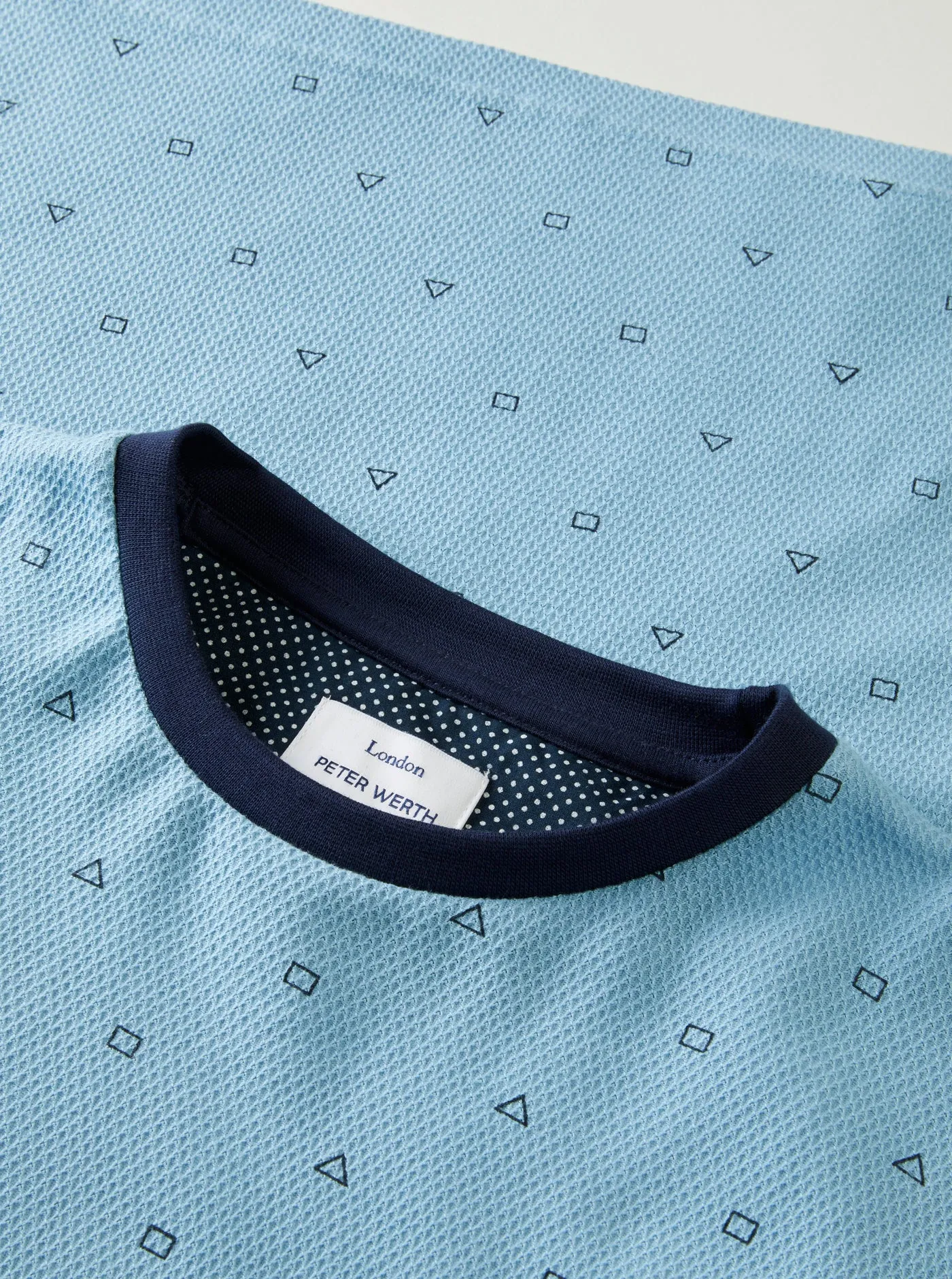 Formosa T-Shirt - Light Blue Zen Ease QuickPackable Design