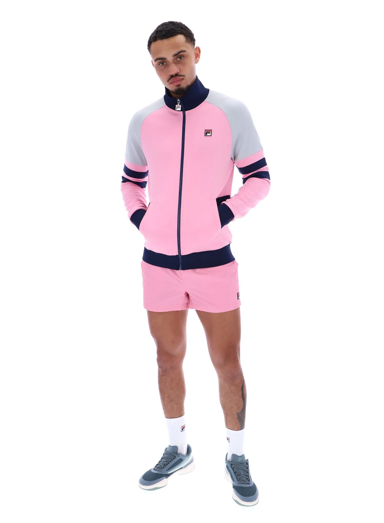 Founder Cut And Sew Track Jacket Warm Fashion product tweed warmth