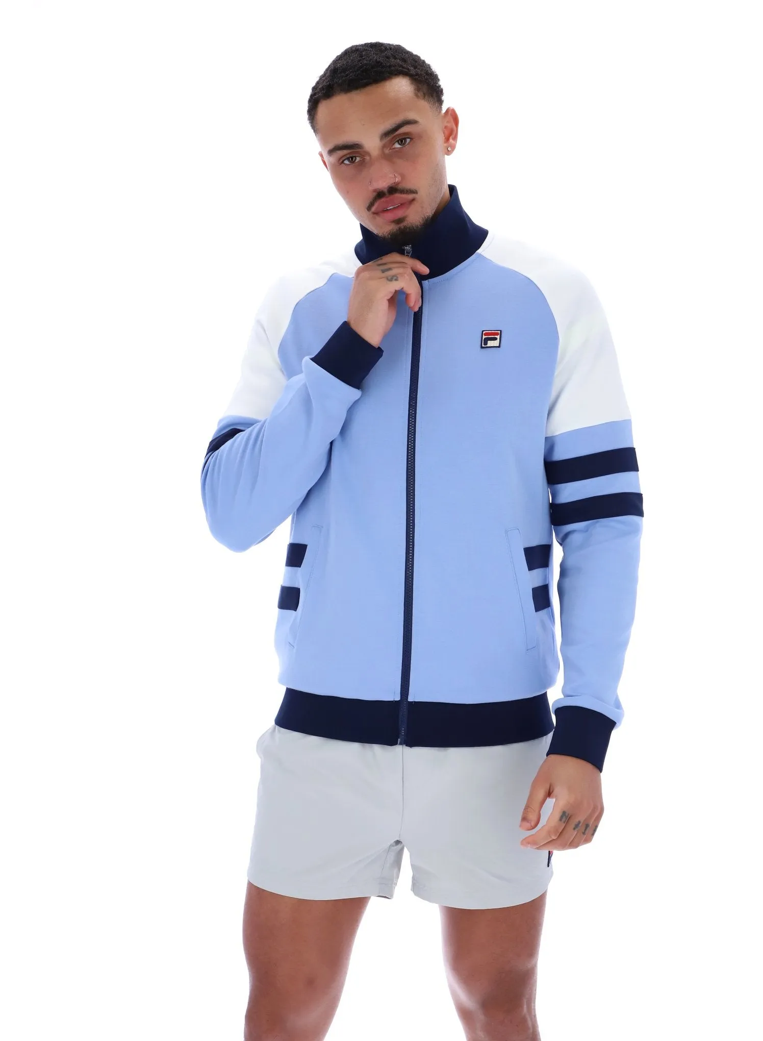 Founder Cut And Sew Track Jacket Fashion Wearable Short Sleeve