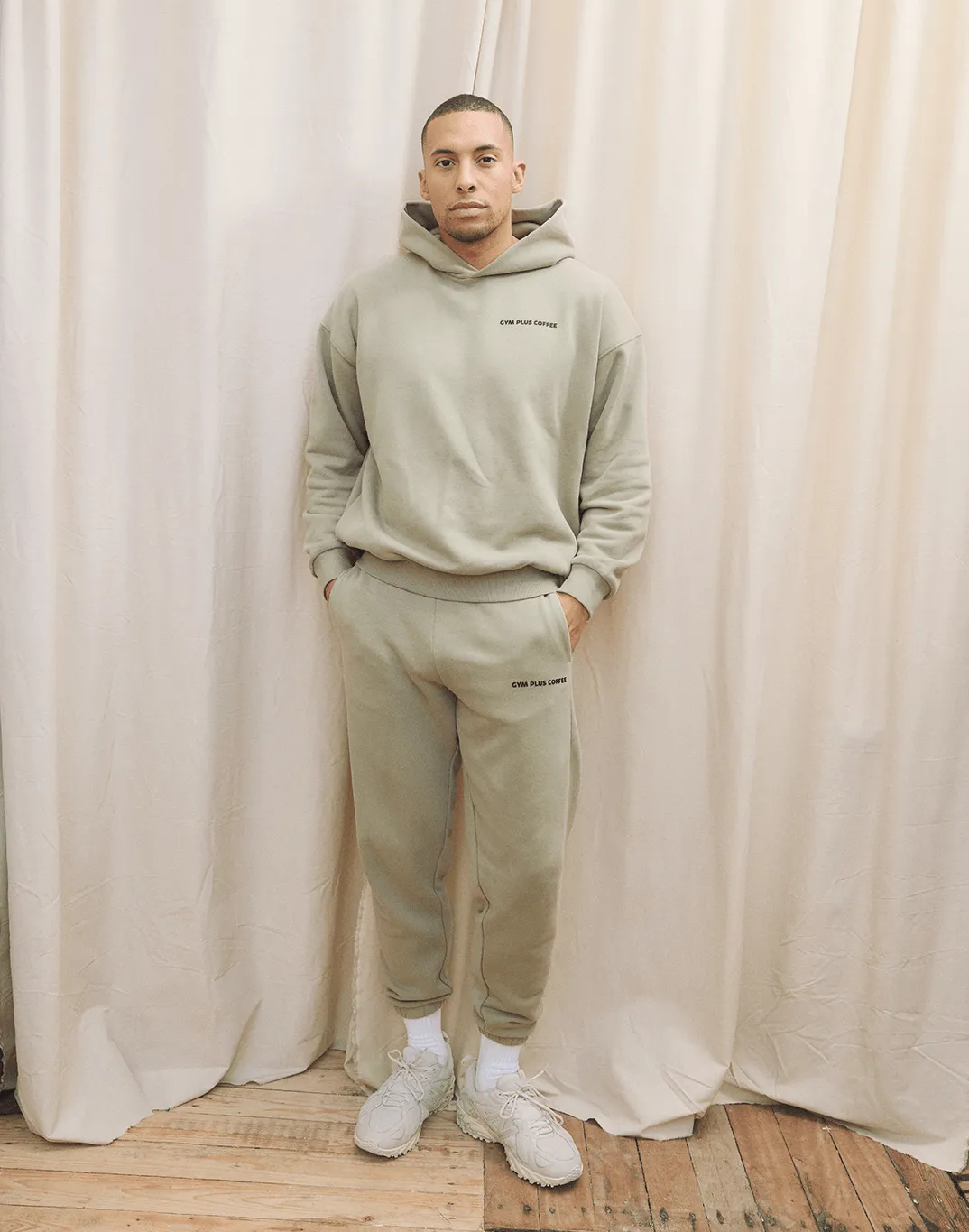 Print Jogger in Olive Green Natural Movement Stay Fresh