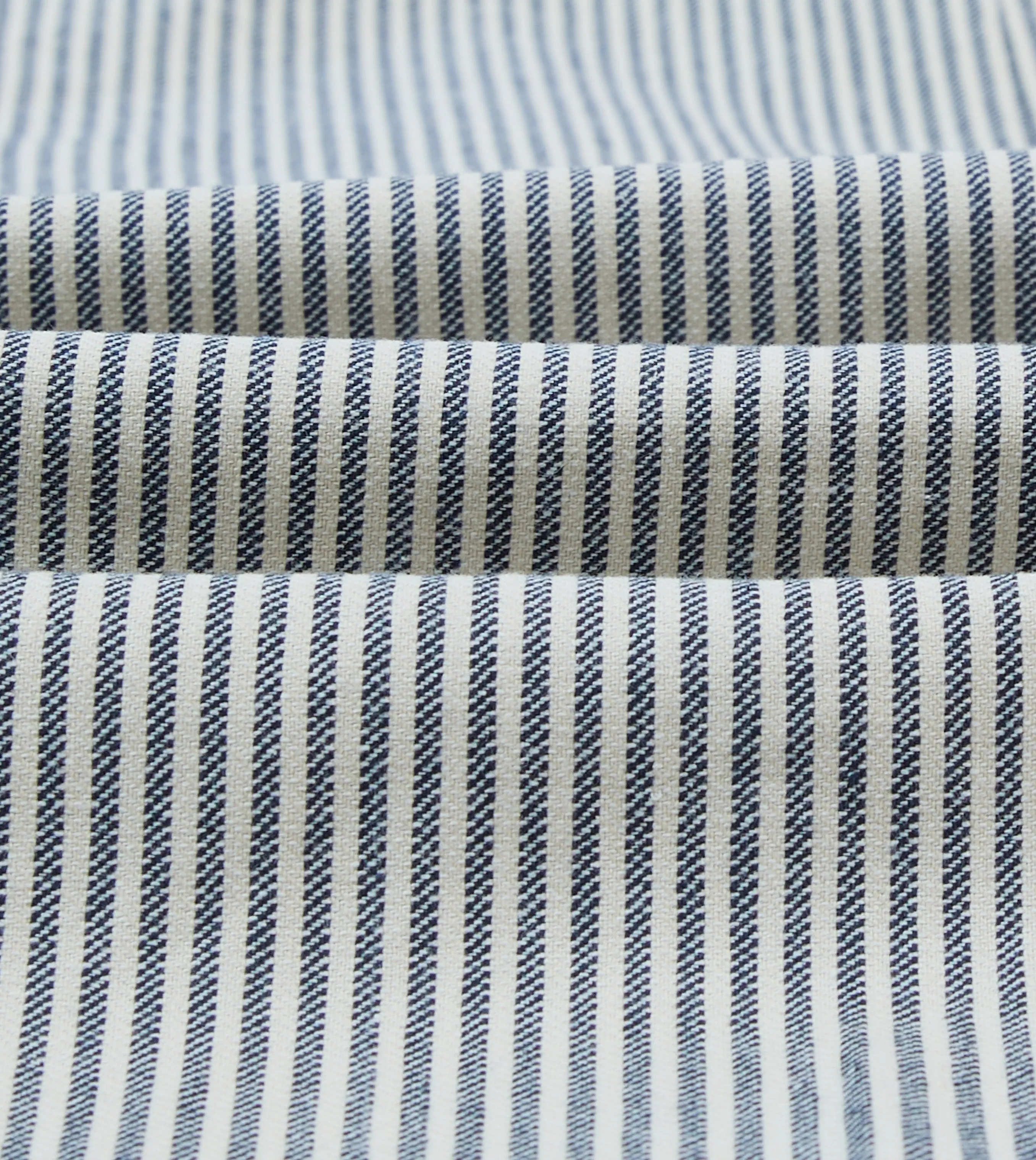 quick dry Navy Ticking Stripe Cotton Linen Games Blazer Mk. I