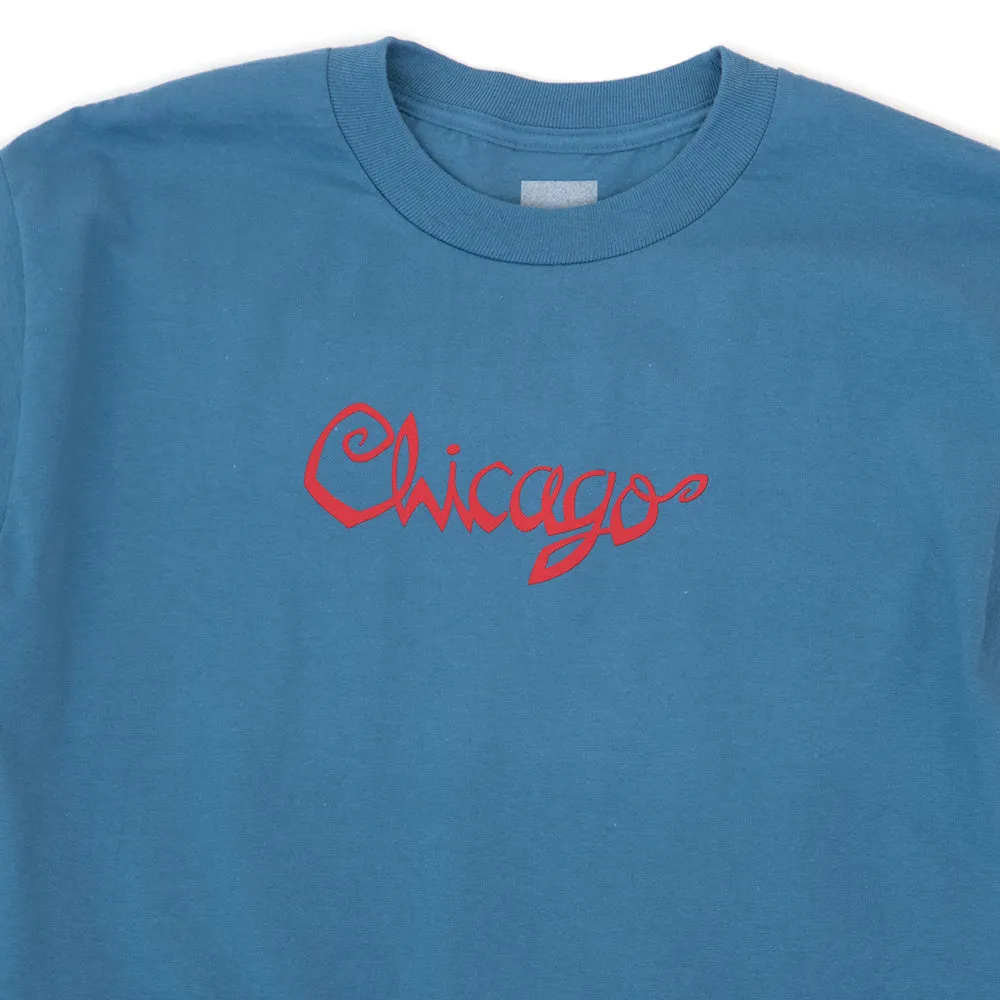 Chill Mode Sporty Style FTS Chicago T-Shirt (Harbor Blue) (S )