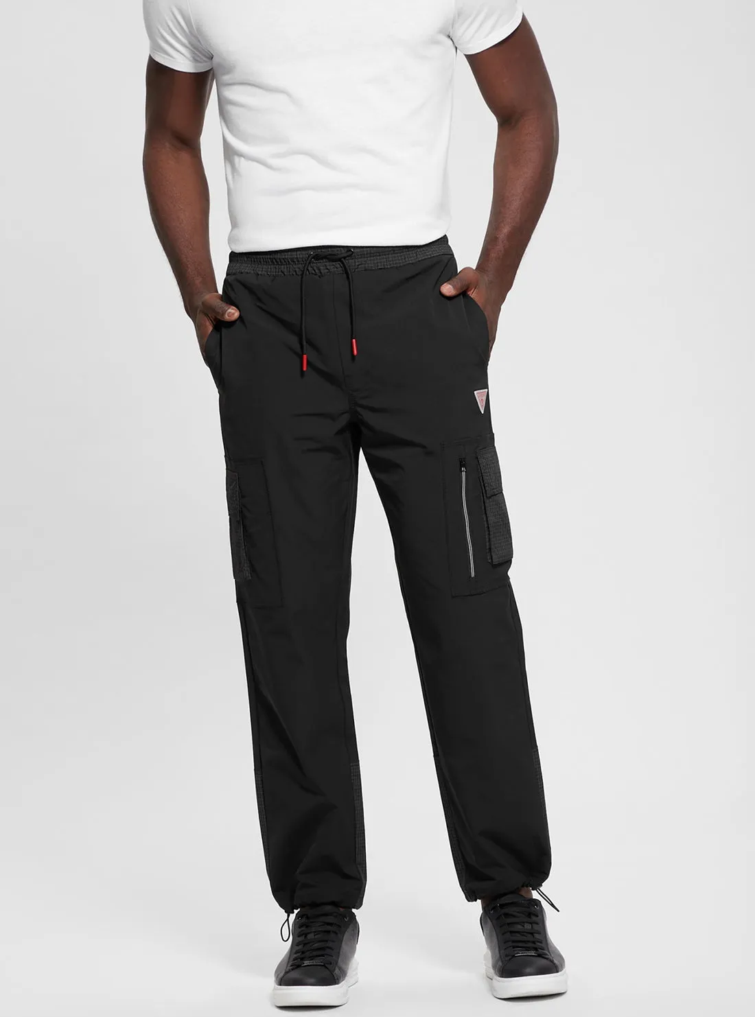 Black Zubin Active Pant Dynamic Fit