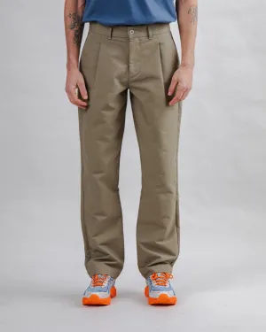 Sobremesa Pleated Pants Kakhi All-day Comfort