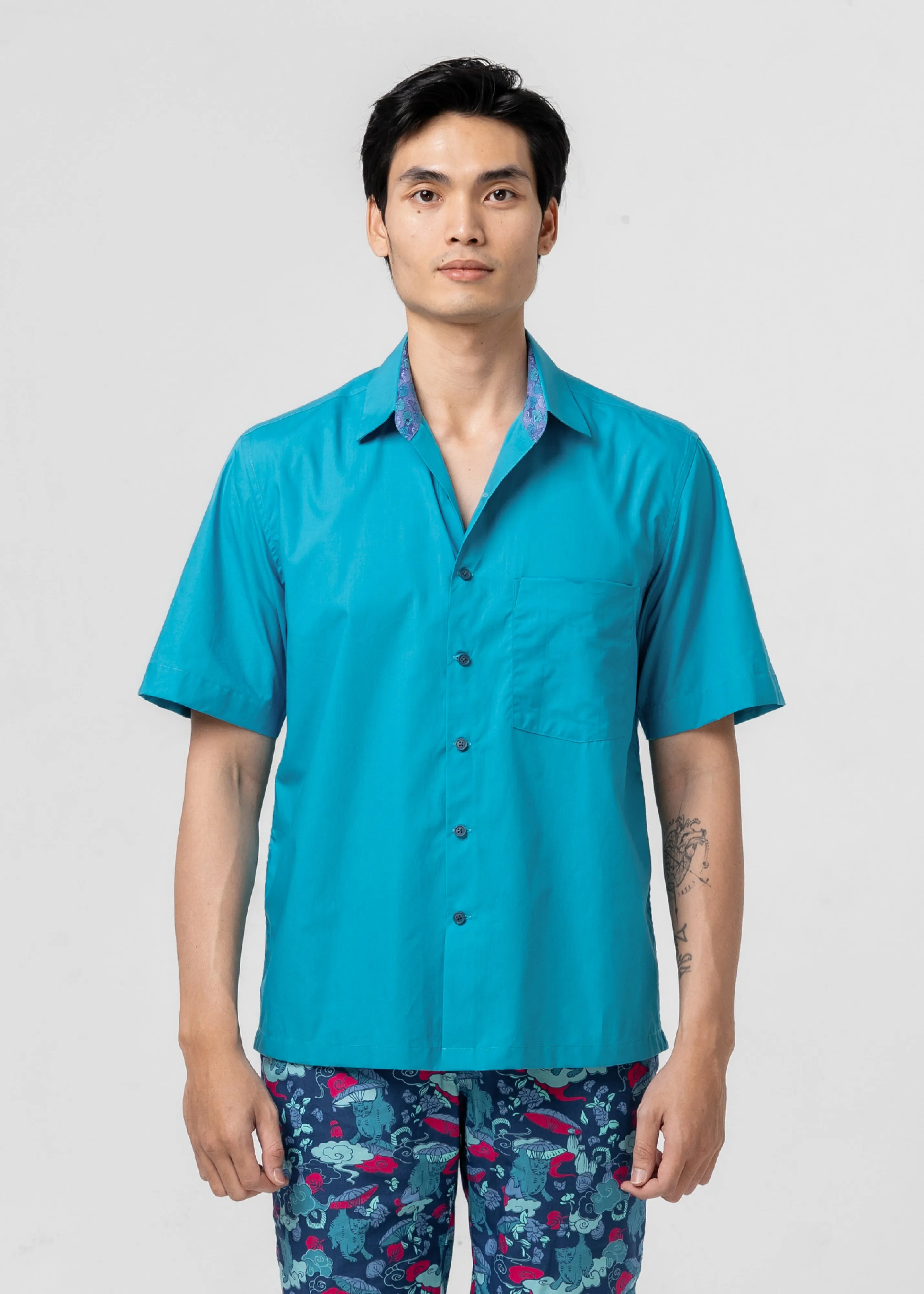 GEMINI - CERULEAN Retro Vibe Relaxed Design