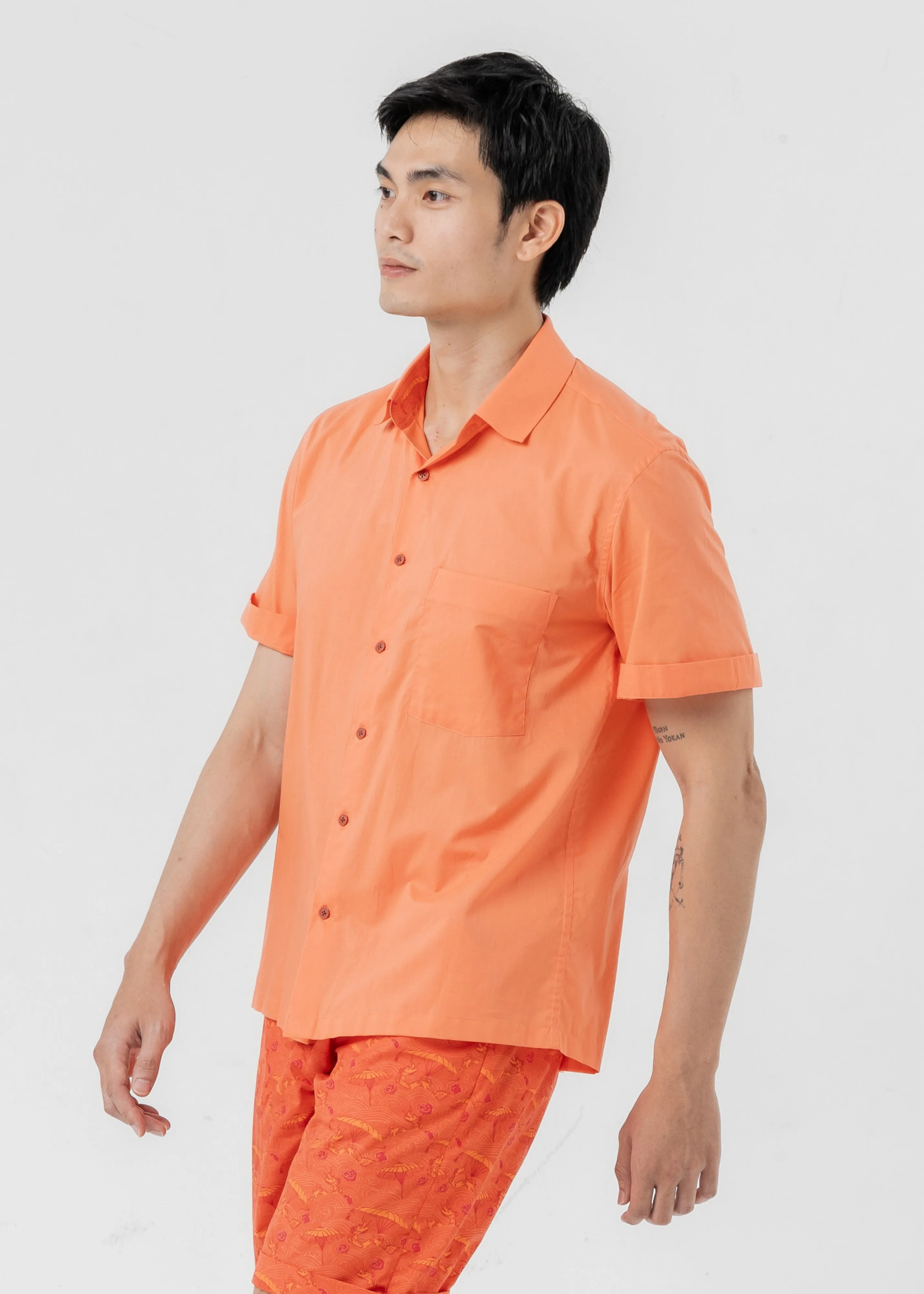 GEMINI - MELON Relaxed Vibe Hidden Placket