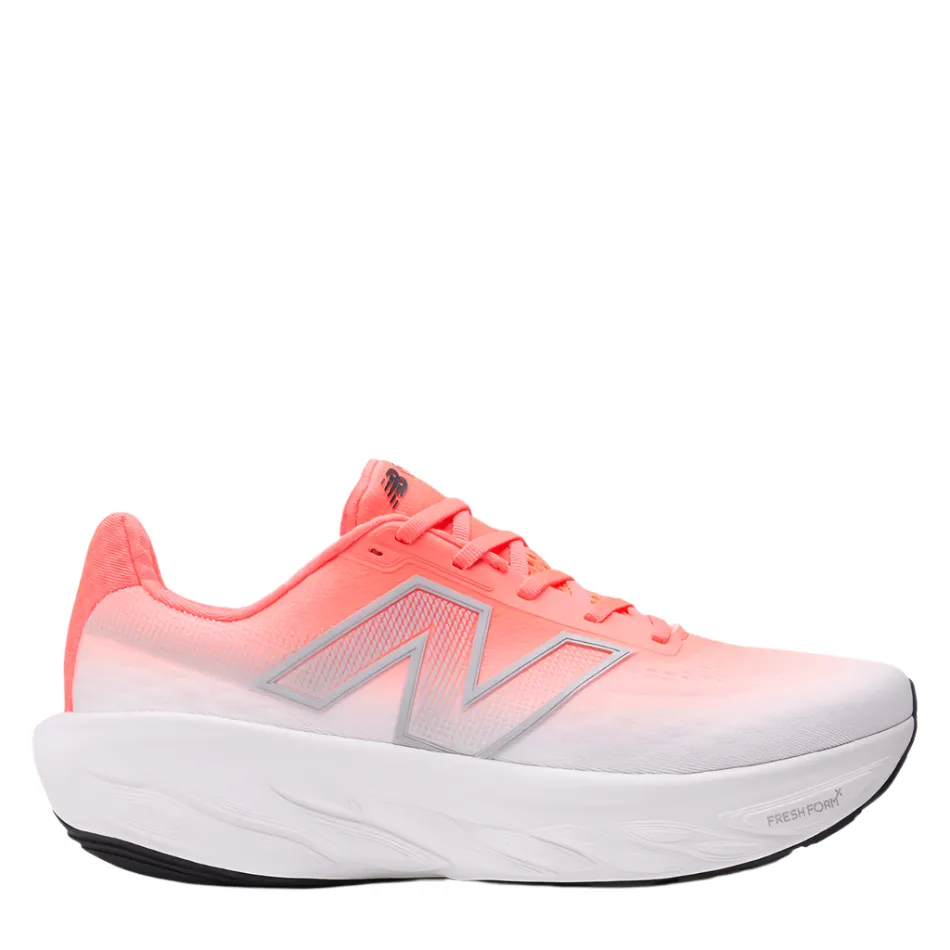 safe shoes New Balance Men's 1080 V14 2E Wide Fitting Running Shoes in Urgent Red/Rain Cloud/BlackAW25