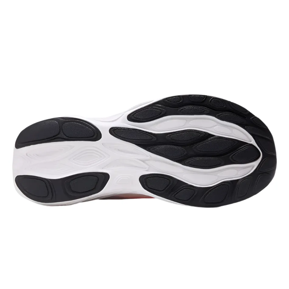 Aerodynamic Profile anti - fungal lining shoes New Balance Men's 1080 V14 2E Wide Fitting Running Shoes in Urgent Red/Rain Cloud/BlackAW25