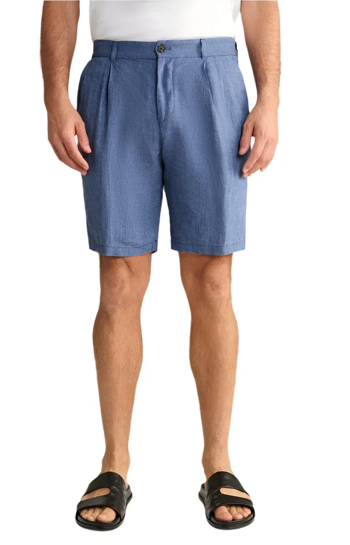 Hot Weather ID24156-Joop Blue Linen Short