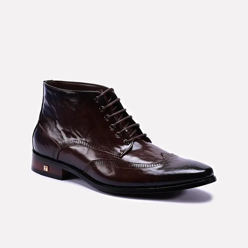 Formal Shoes Brown 0111342 Metro Walk Team Meeting
