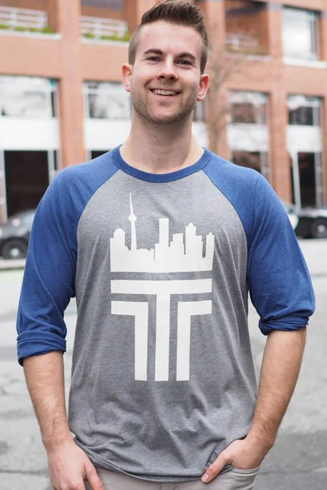 Toronto 'T' Baseball Shirt (Unisex) Casual Essentials