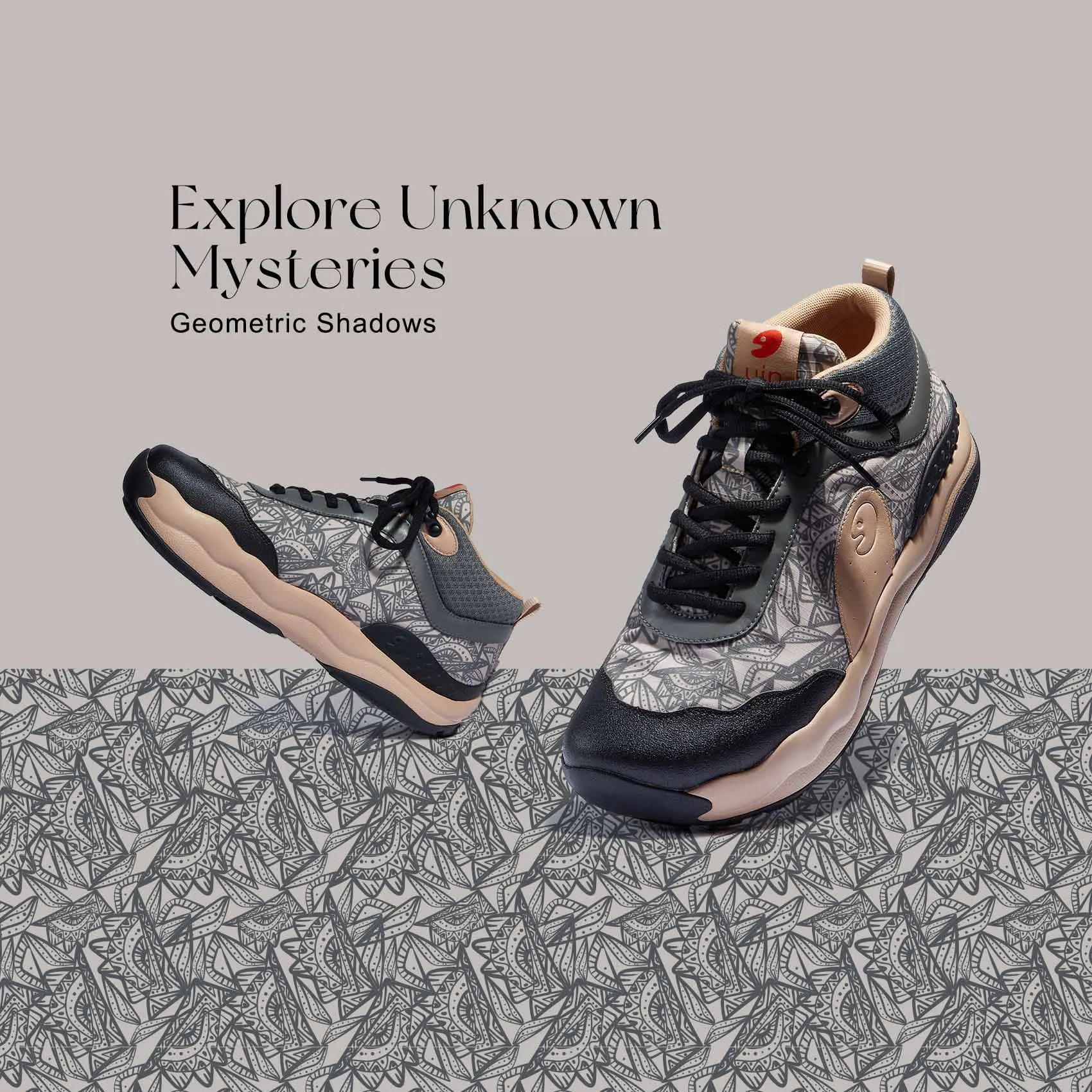 Geometric Shadows San Diego IV Men Insulated Outdoor Explorer EVAOutsole