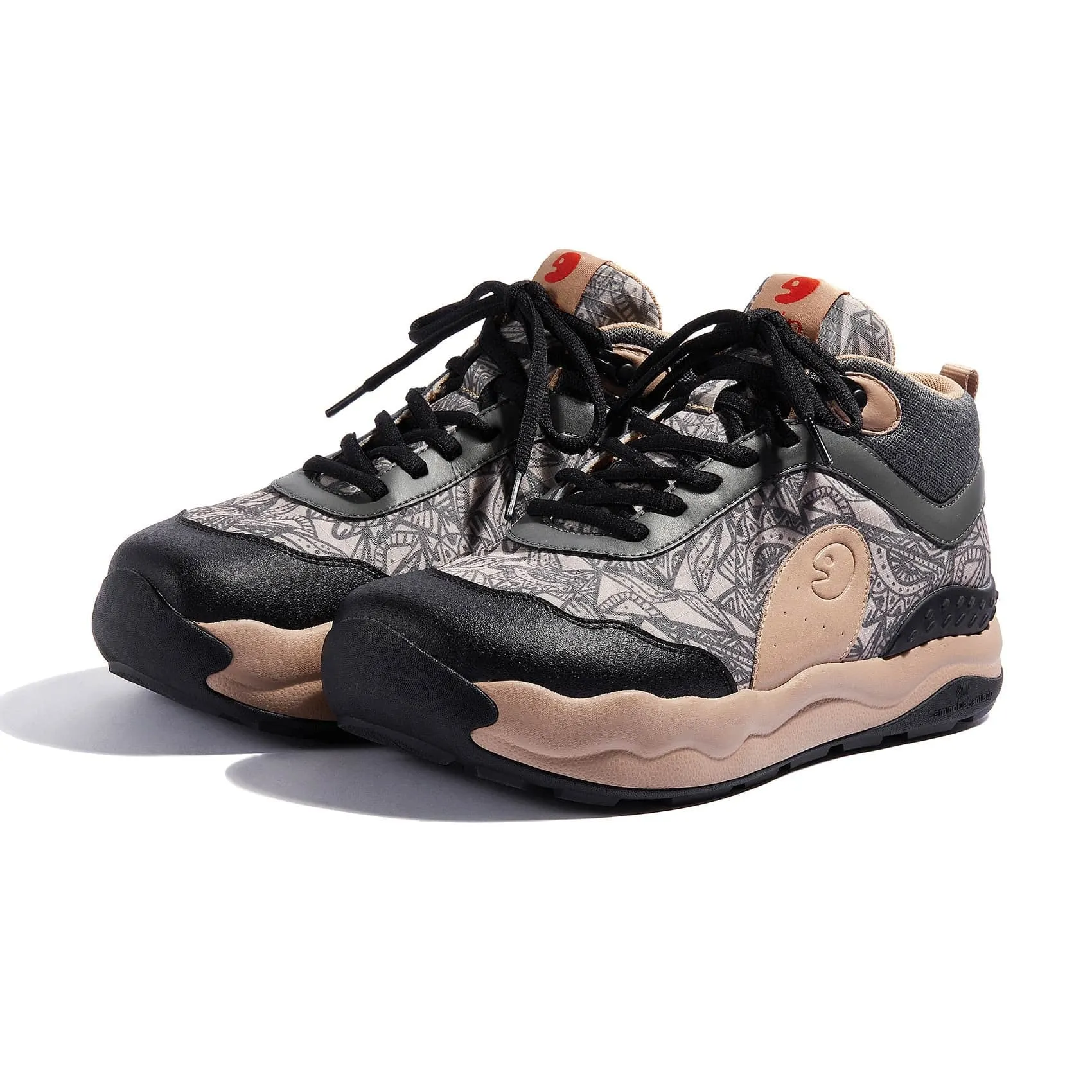 Slip On Convenience Padded Interior Comfort Seeker Geometric Shadows San Diego IV Men