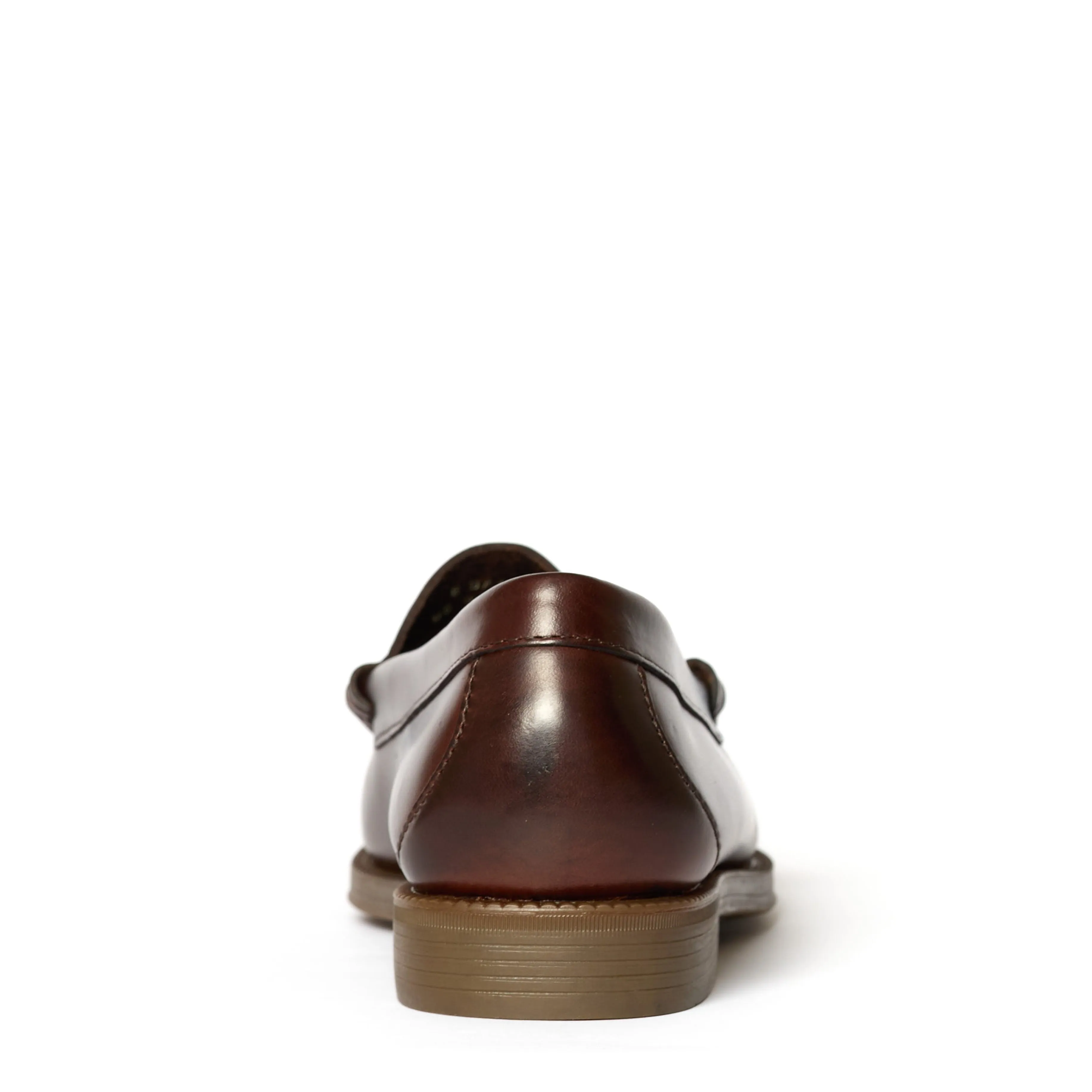 G.H Bass Easy Weejun Larson Pull Up Chocolate Leather Heat Dissipating Insoles Active Day