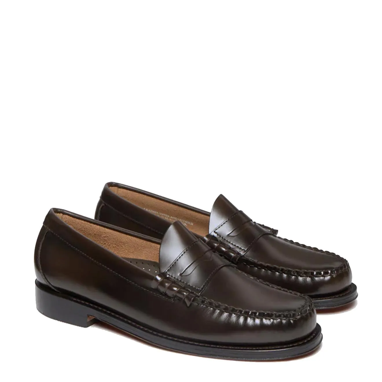 Date night G.H.Bass Weejuns Larson Penny Loafers Chocolate Leather