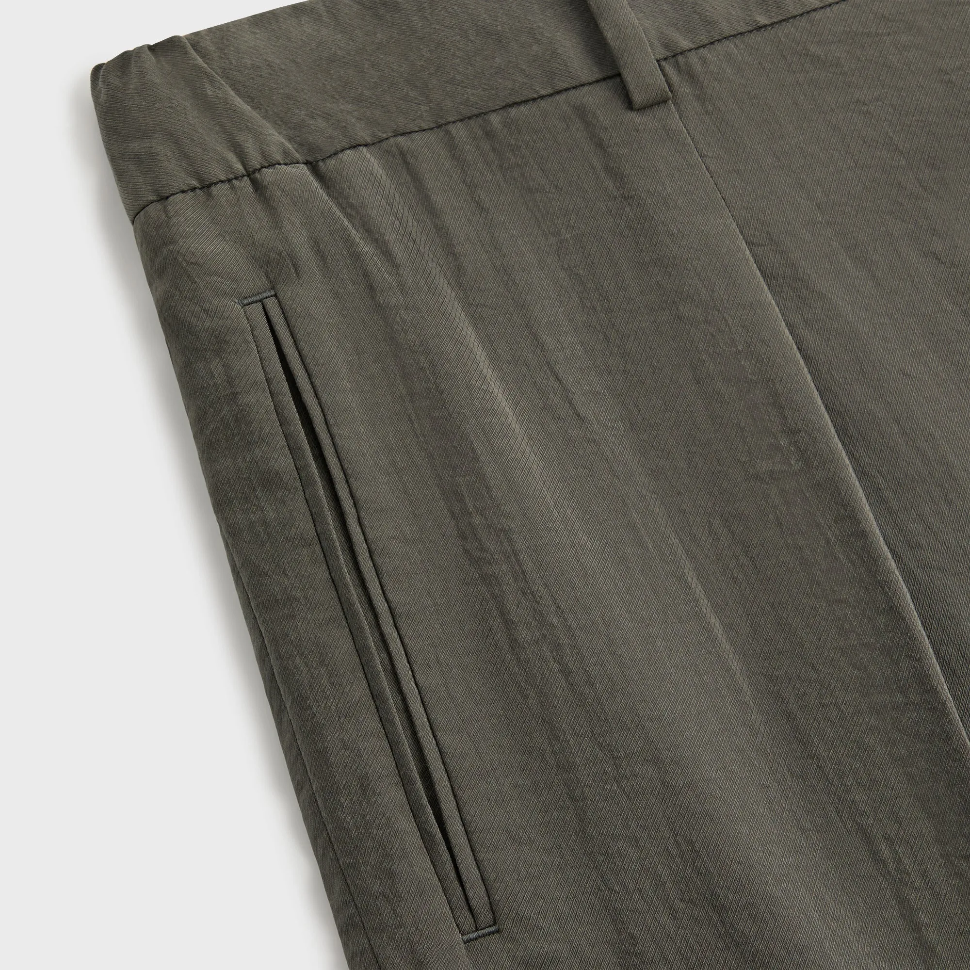 Chilly Weather Wear ReinforcedHemline Giorgio Armani & Kith Summer Trouser - Seam