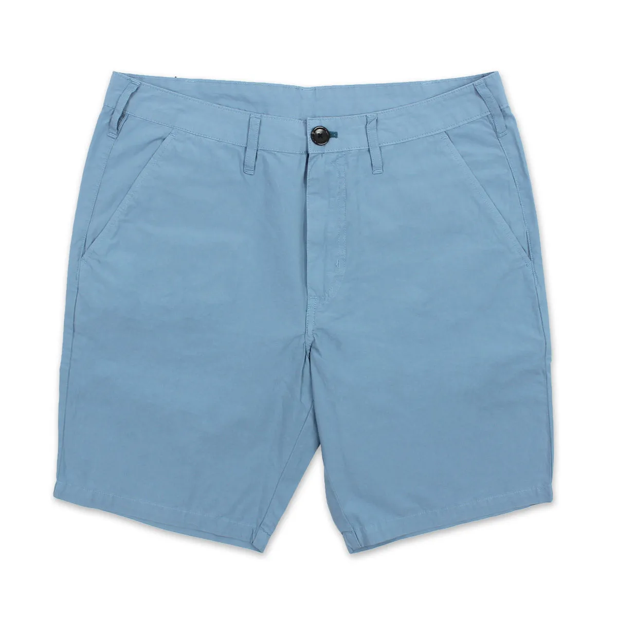 PS Paul Smith - Garment Dyed Chino Shorts in Airforce Blue Weekend Style