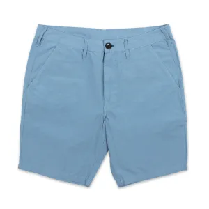 PS Paul Smith - Garment Dyed Chino Shorts in Airforce Blue Weekend Style