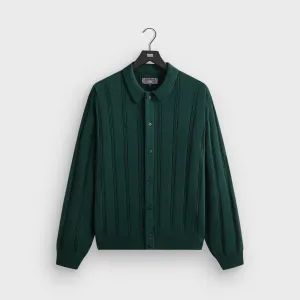 EcoFriendly Water Repellency Kith Long Sleeve Tilden Button Up - Stadium
