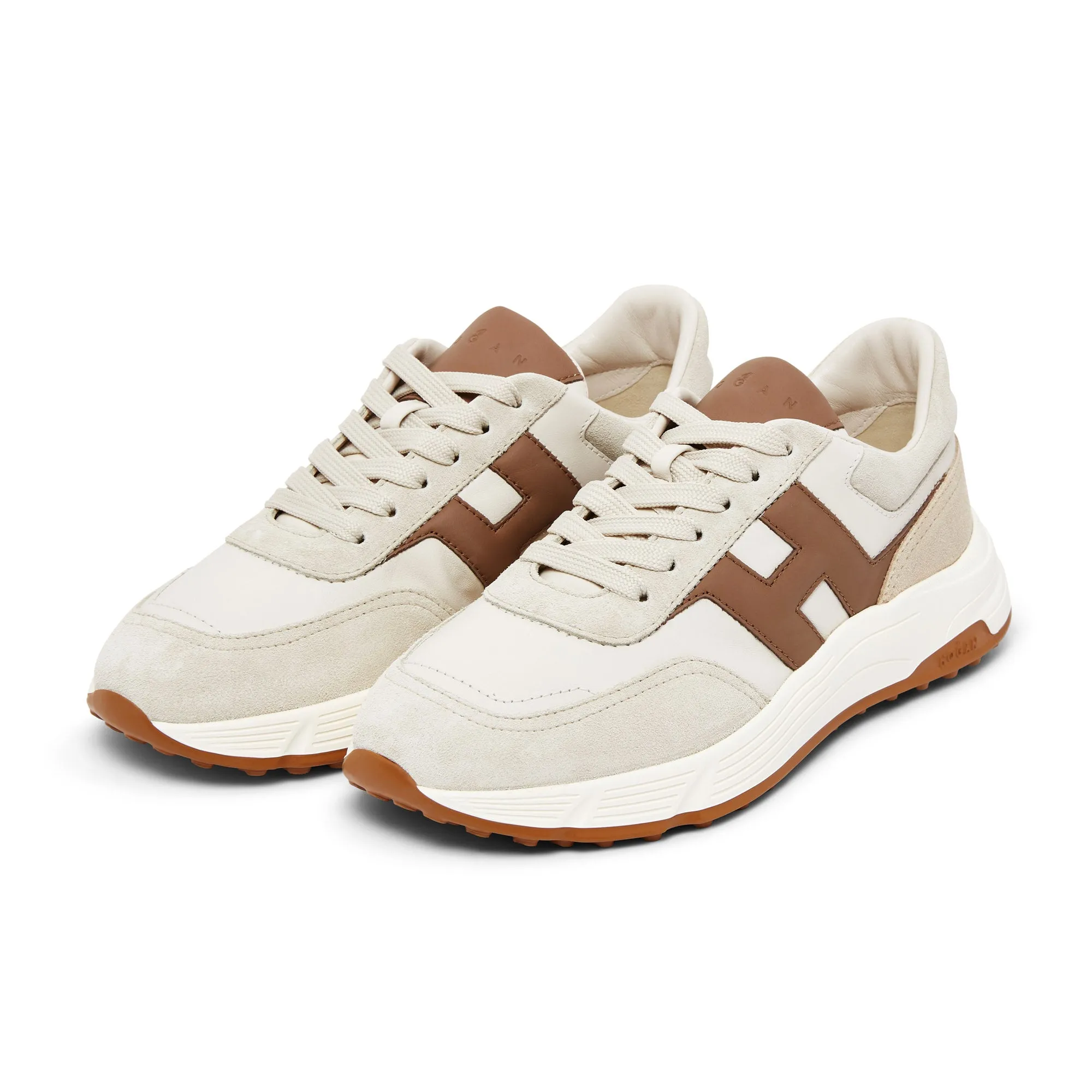 Barefoot Feel Design Hogan Hyperlight SH Trainer (Ivory Brown)