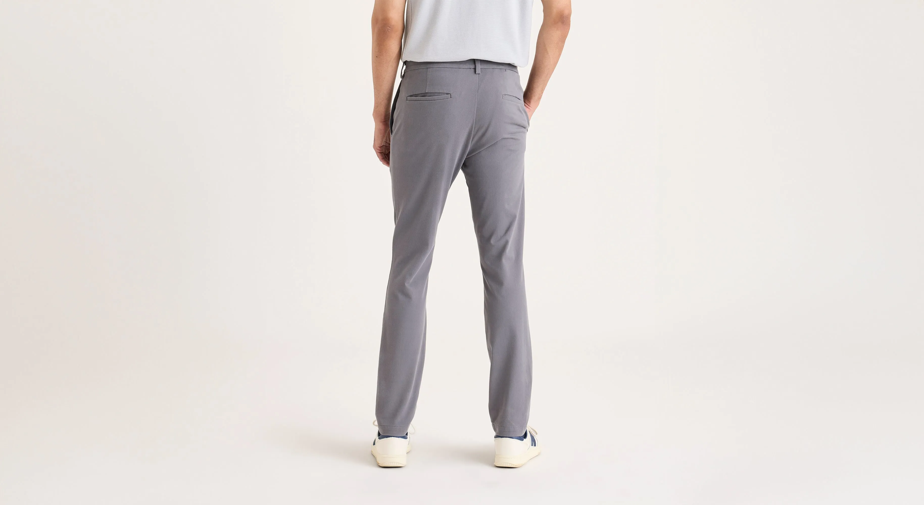 Non slip grip ElasticWaistband Go Activeflex Chino, Skinny Fit