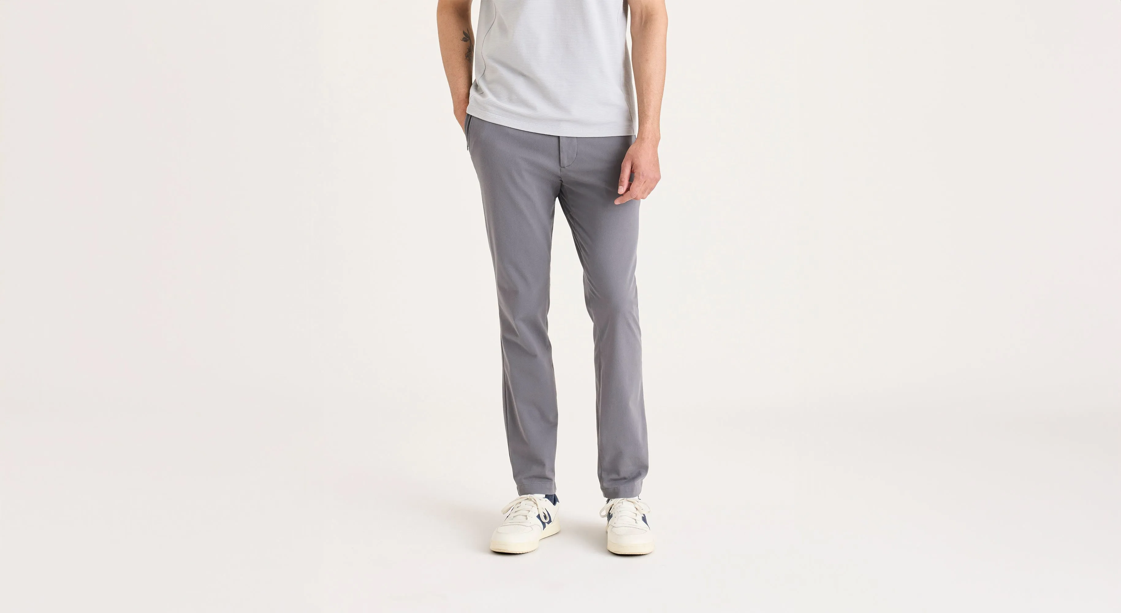 Go Activeflex Chino, Skinny Fit Wrinkle-Resistant Anti Pilling Treatment