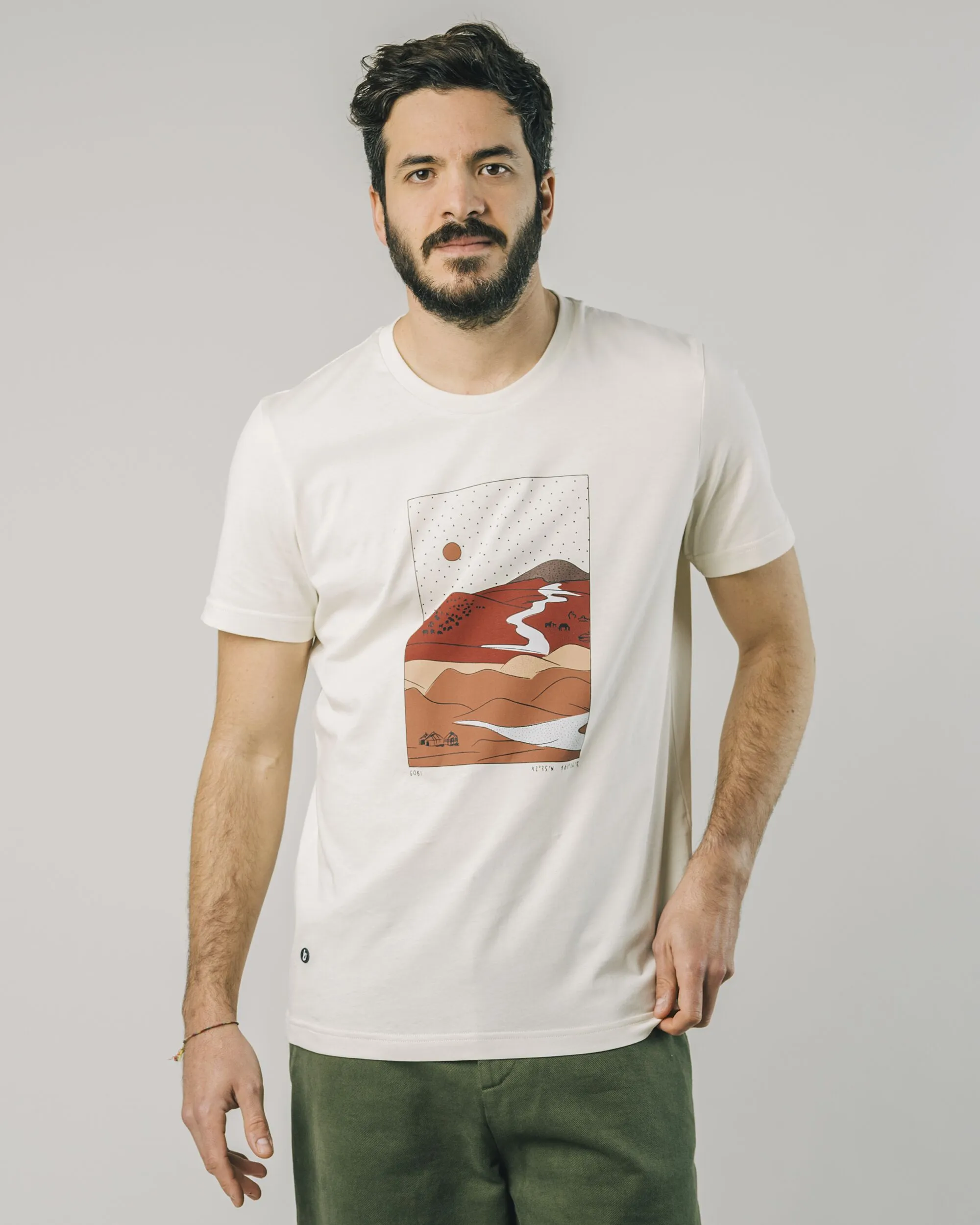 Gobi T-Shirt Ecru Soft Wear Vegan