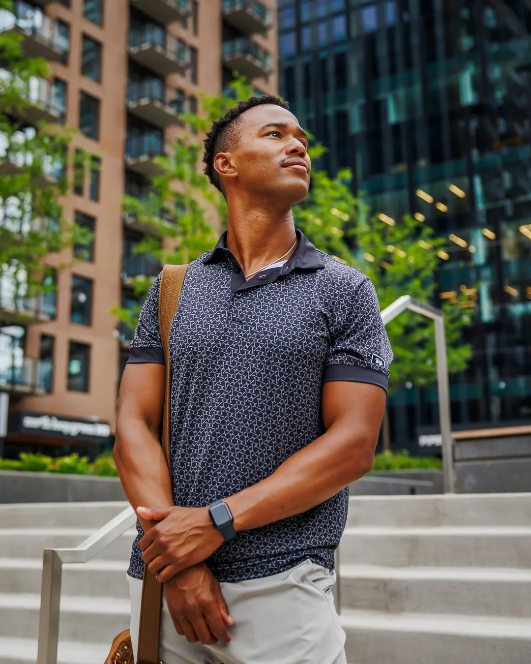 Gone Fishing Men's Polo Soft Feel Budget Friendly