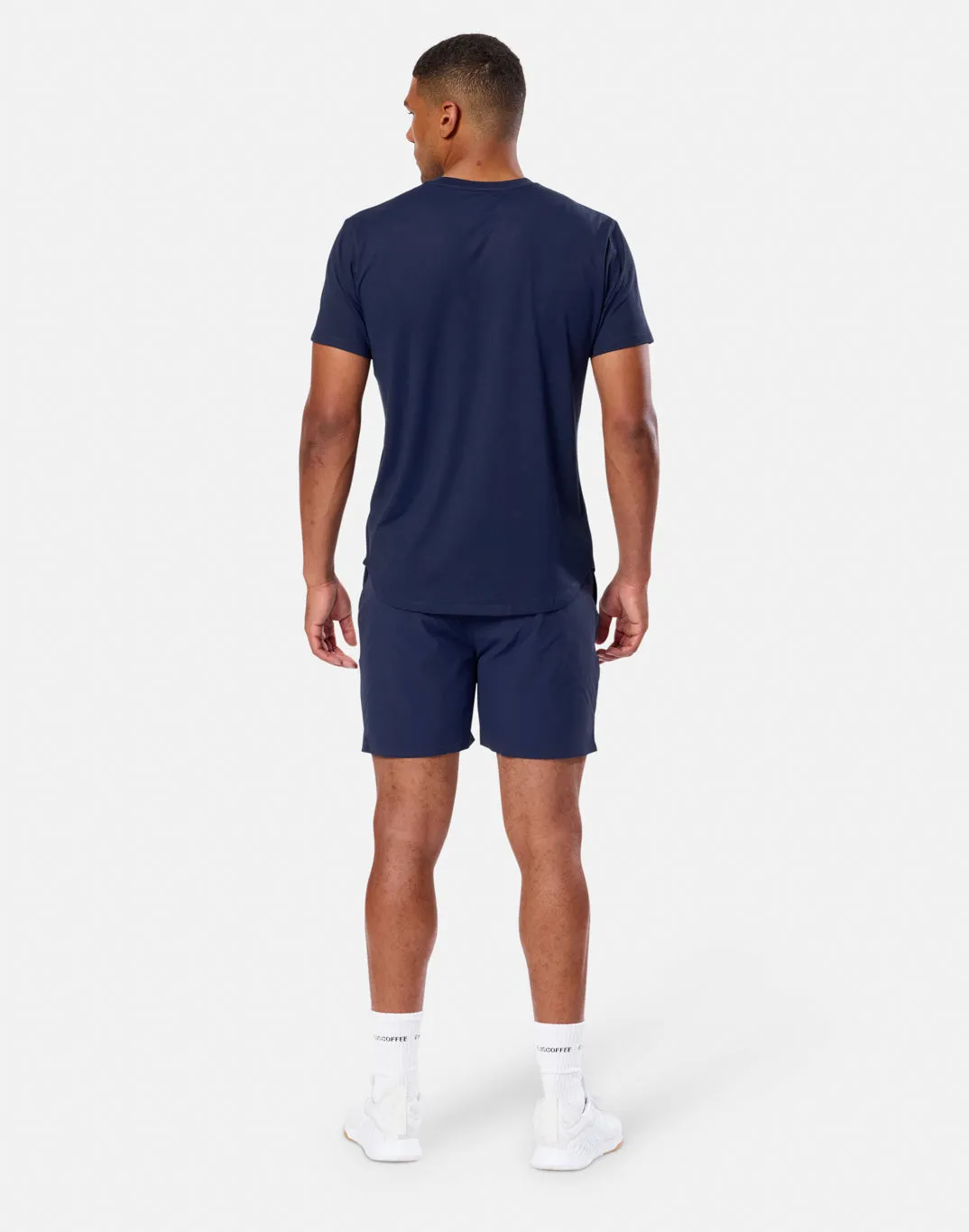 striped shorts GPC Train 7" Shorts in Twilight Navy