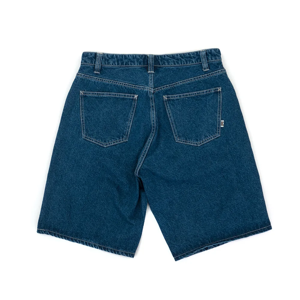 Cromer Short (Stone Wash Indigo) (S) One-of-a-kind Clean Stretch