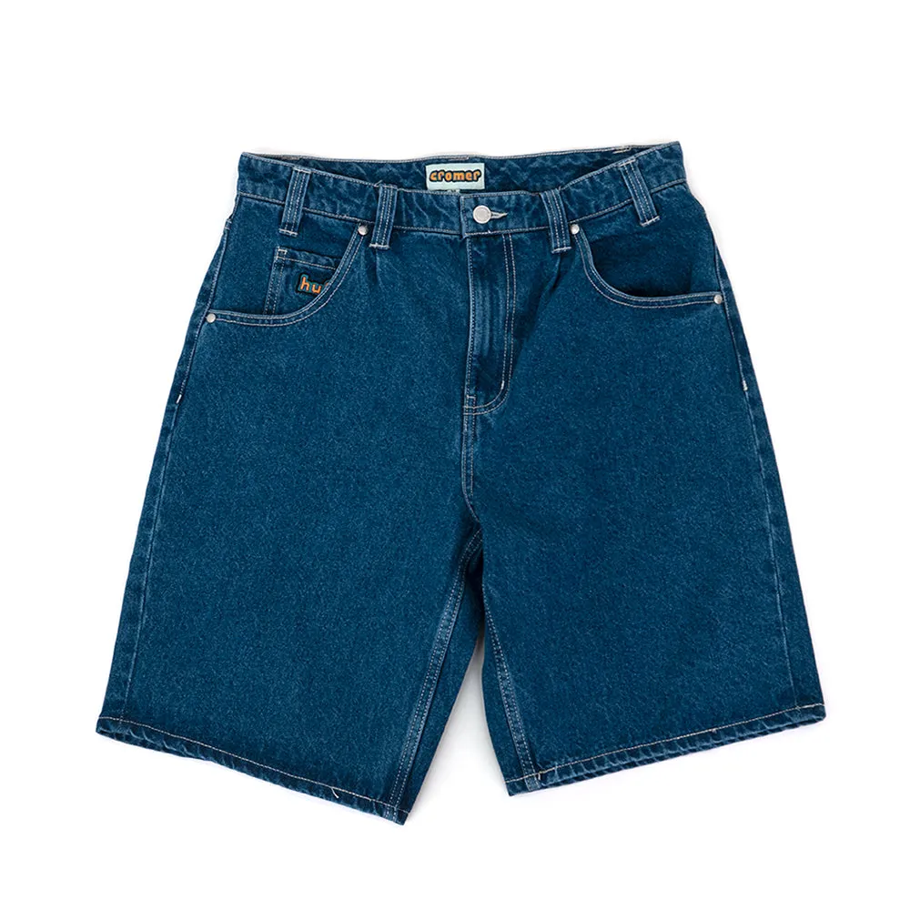 floral shorts Cromer Short (Stone Wash Indigo) (S)