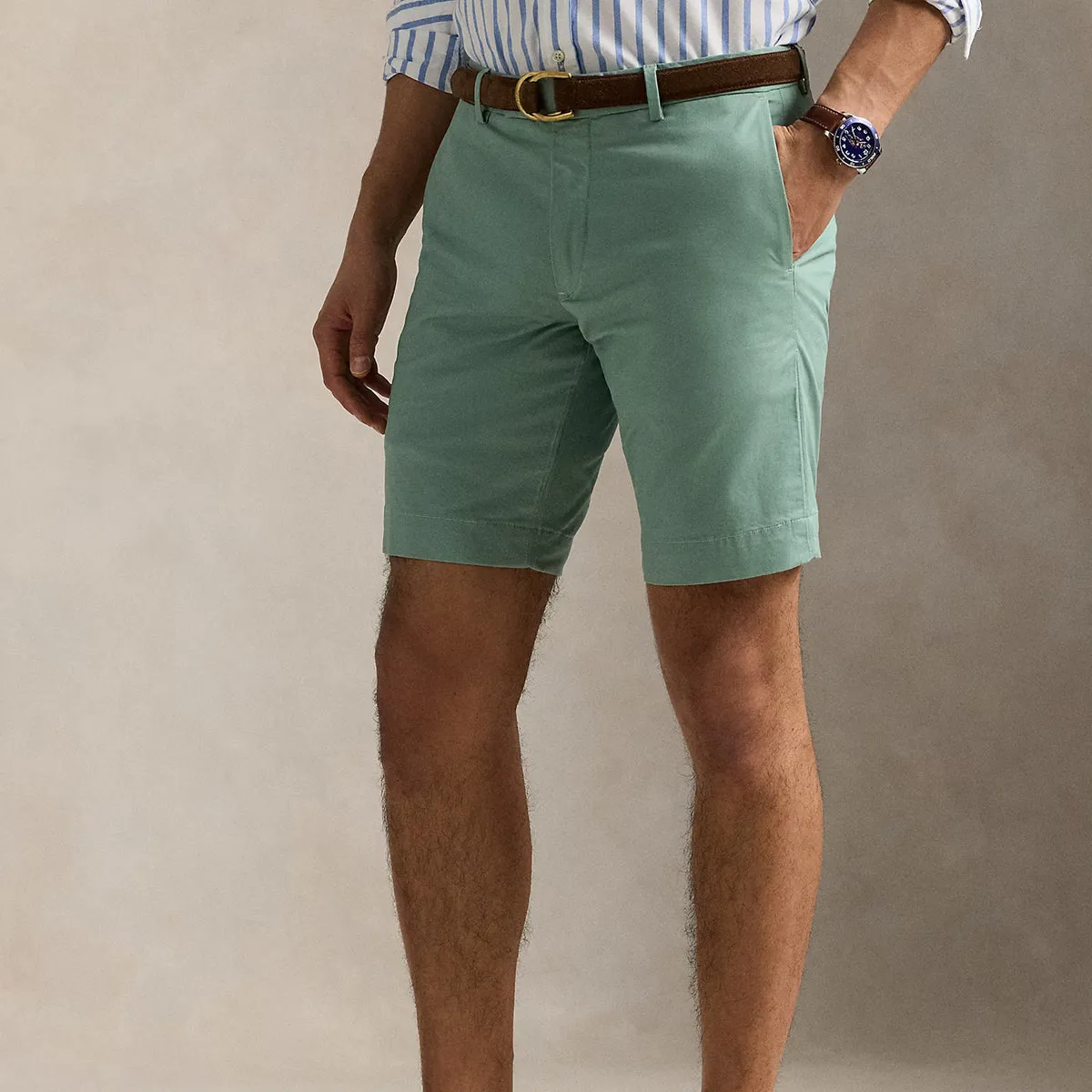 High Durability Weave Ralph Lauren - Slim Chino Short in Mint Green