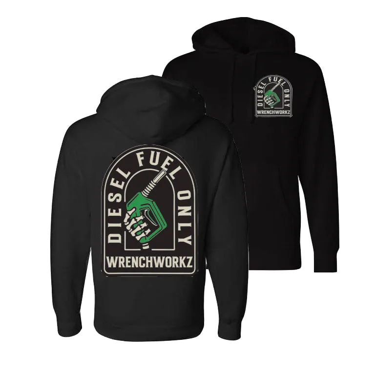 Green Handle Sweatshirt Classic Minimal Earthy Tones