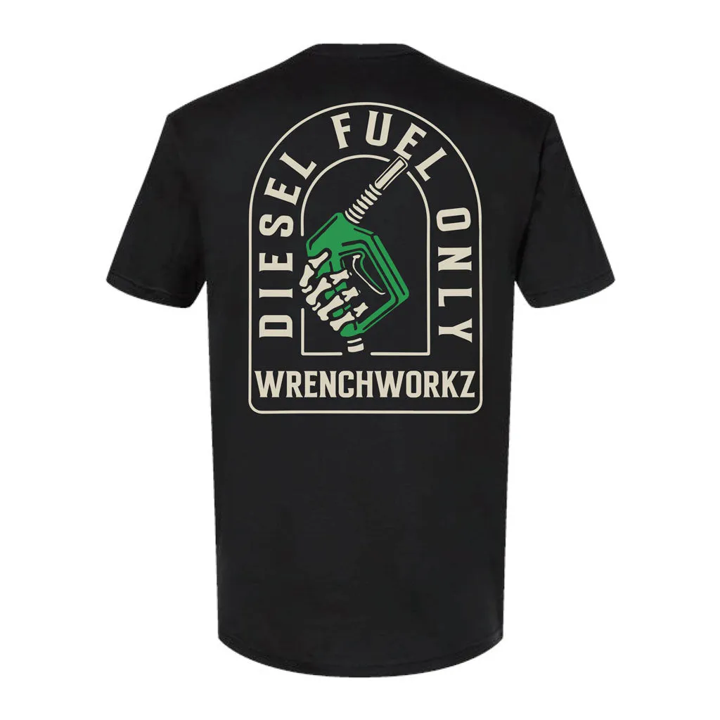 Tight fit sexiness Green Handle T-shirt