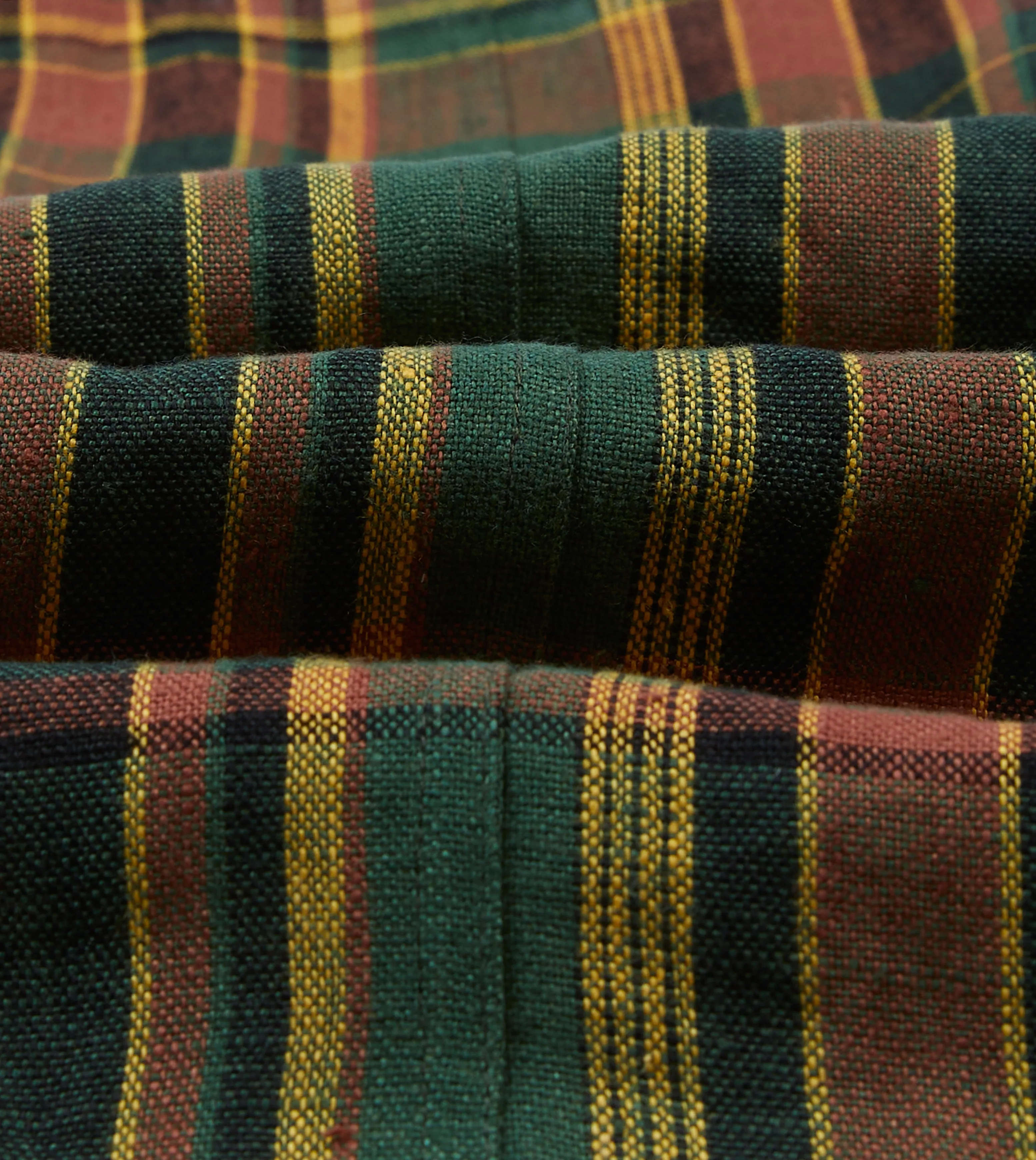 Eco Certified Textiles Green Linen Madras Check Games Blazer Mk. I