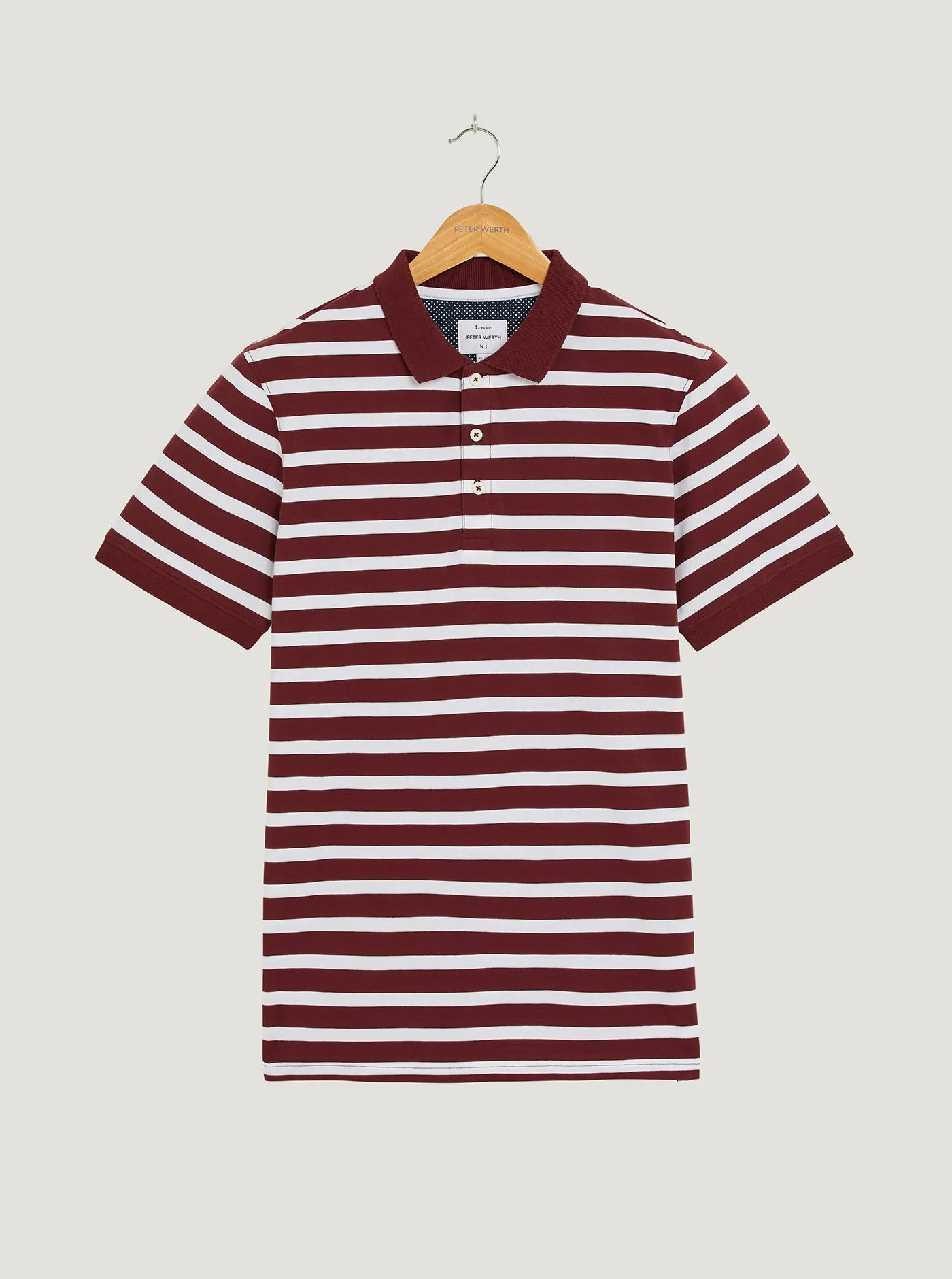 Organza Fit Zen Glow Gresley Polo - Burgundy