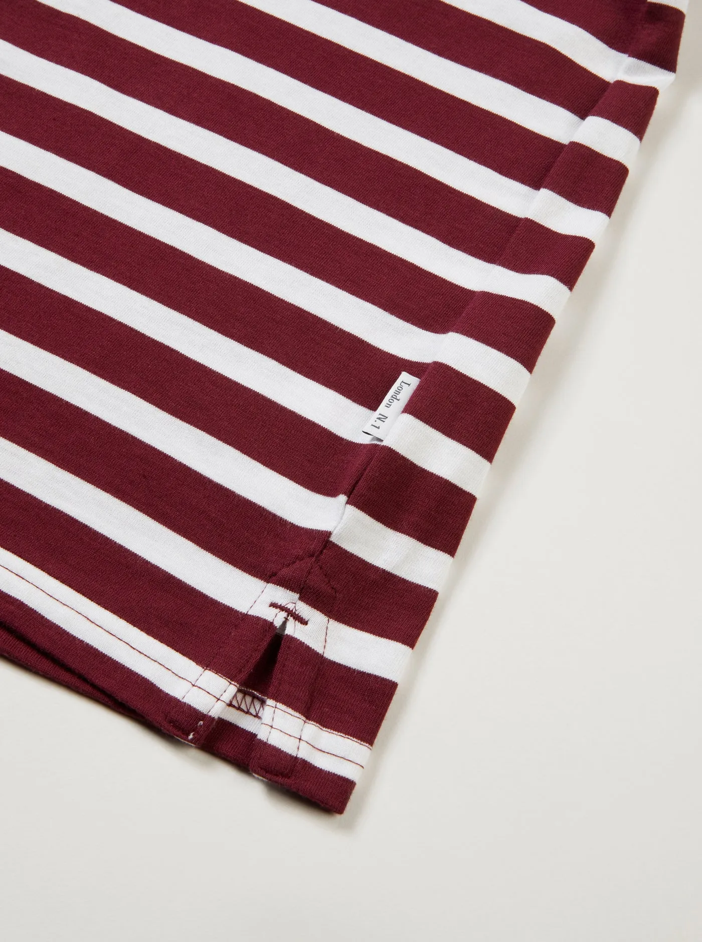 Gresley Polo - Burgundy RollUp Sleeves