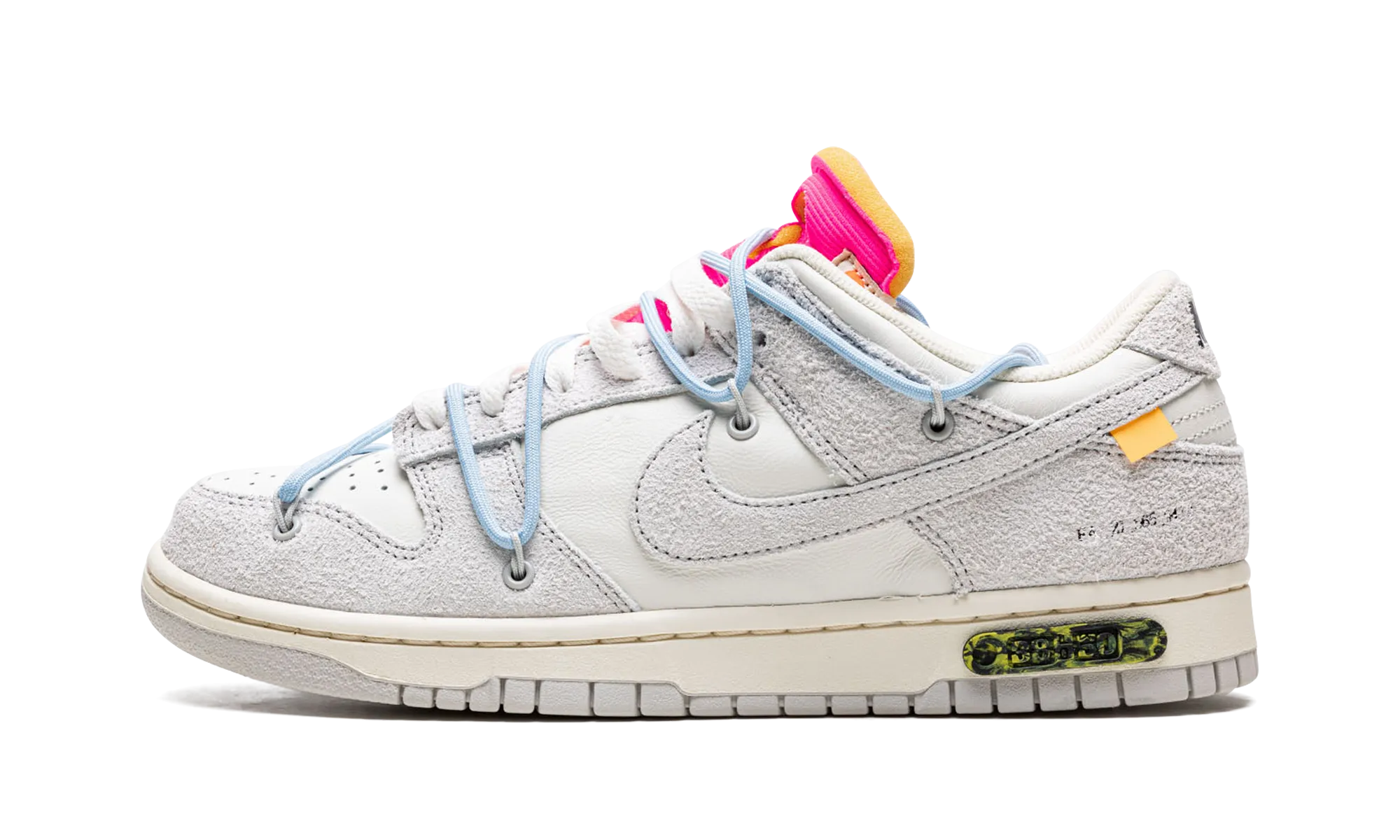 Sport Fit Sport Casual Dunk Low "Off-White - Lot 38"