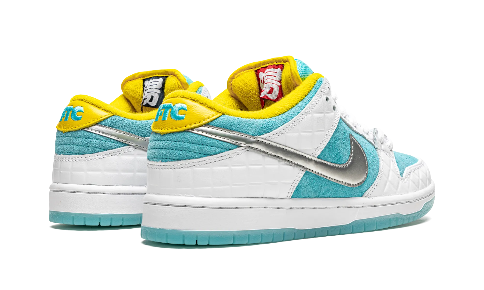 SB Dunk Low "FTC Lagoon Pulse" Shock Absorbing Sole Skate Step Ready