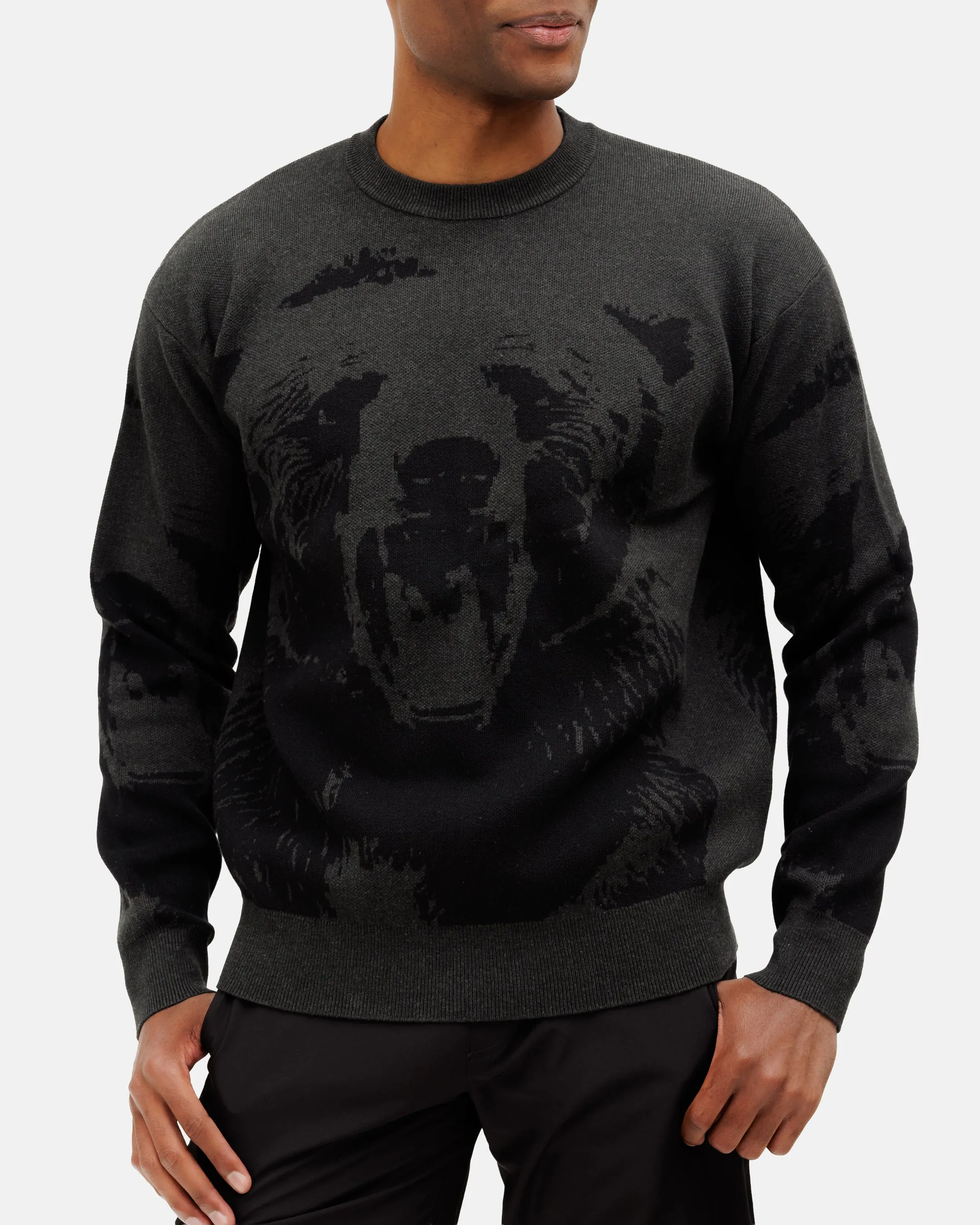 Grizz Wildknit Crewneck Sweater Lightweight Wear