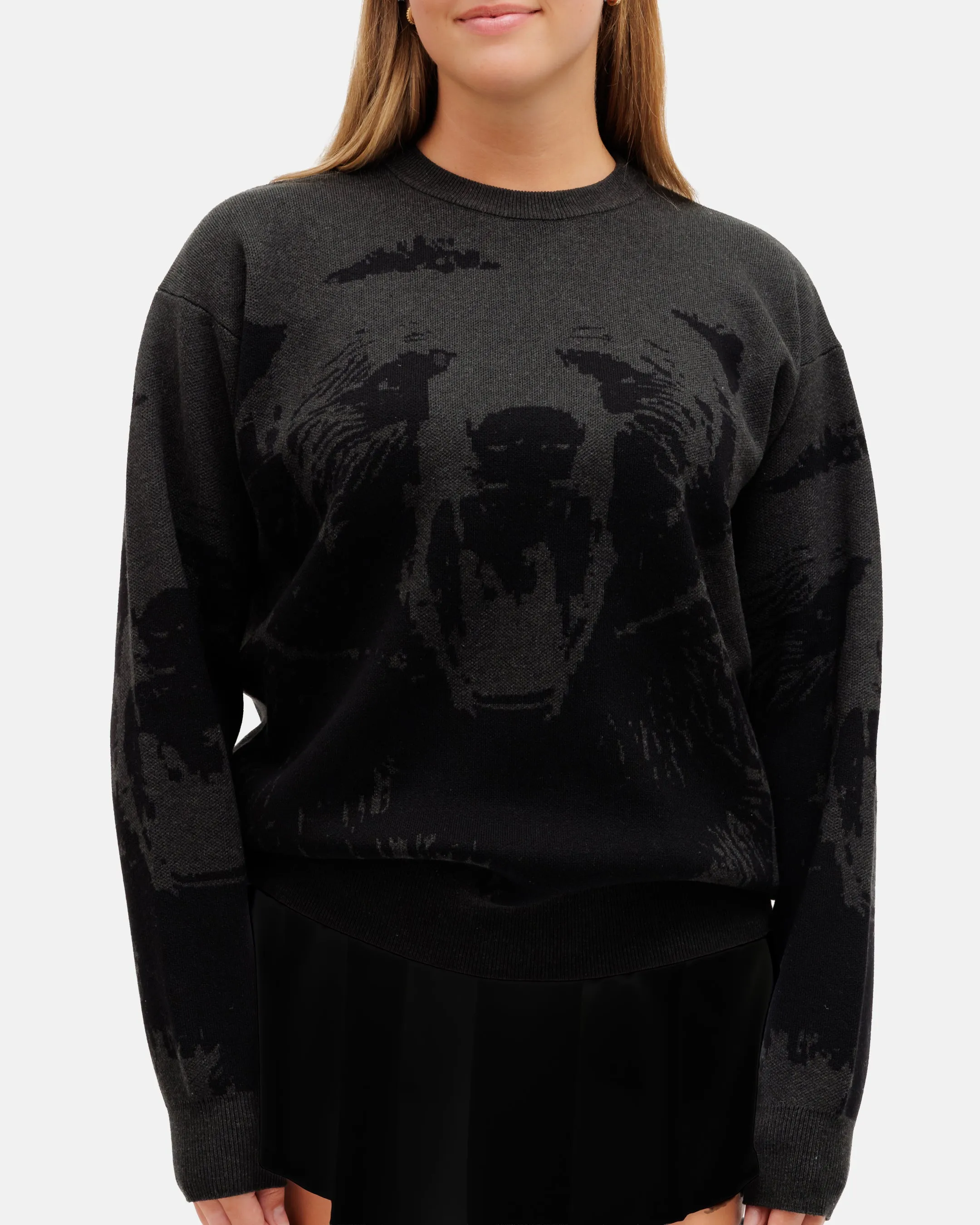 goes with sweatpants product ethnic authenticity Grizz Wildknit Crewneck Sweater