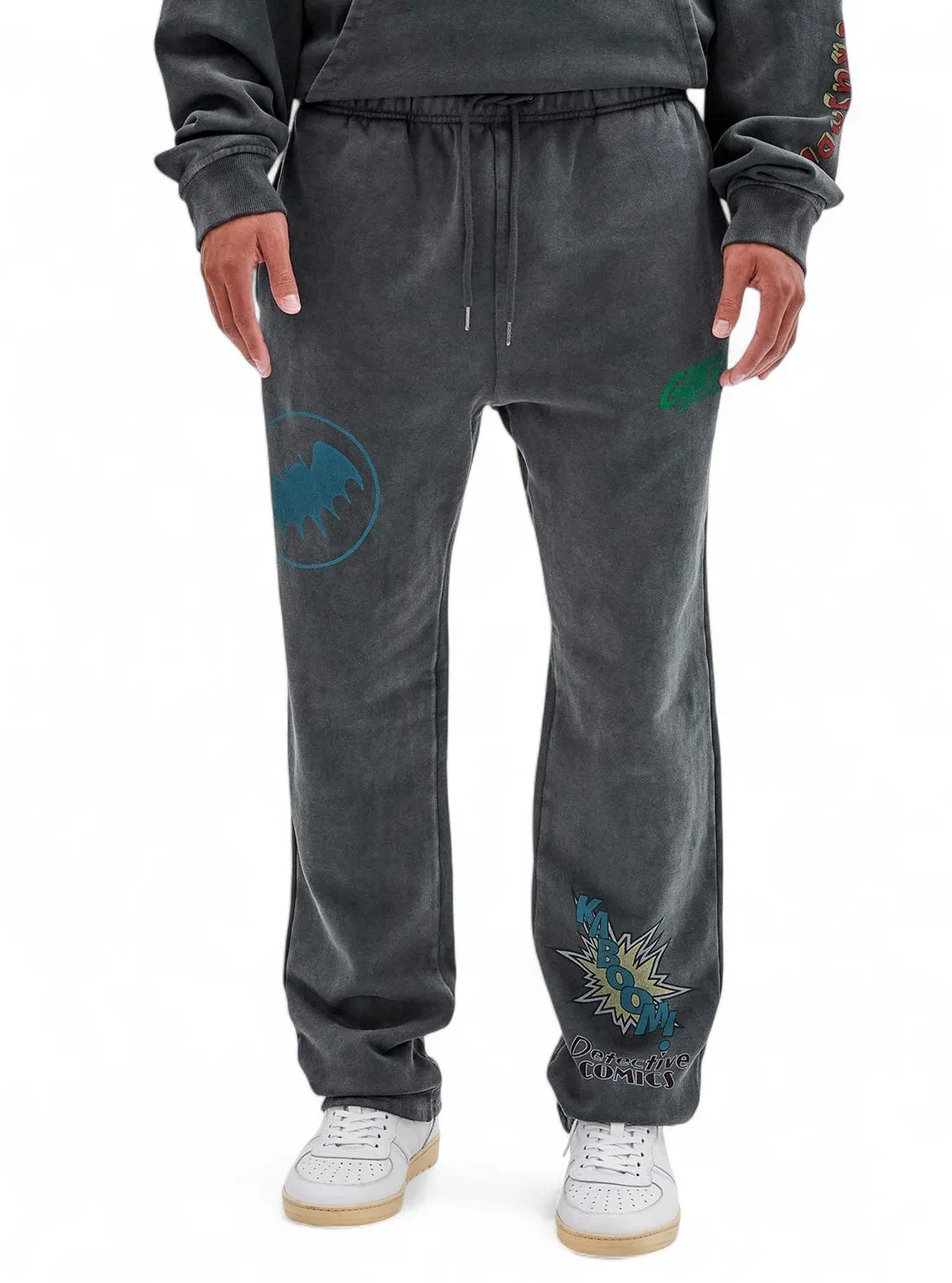 UVProtection Smart Stretch Guess Originals x Batman Black Signal Trackpants