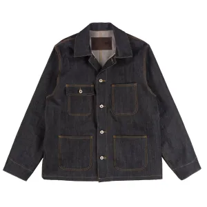 All Season Compatibility Magnetic Fastenings Chore Coat - Left Hand Twill Selvedge