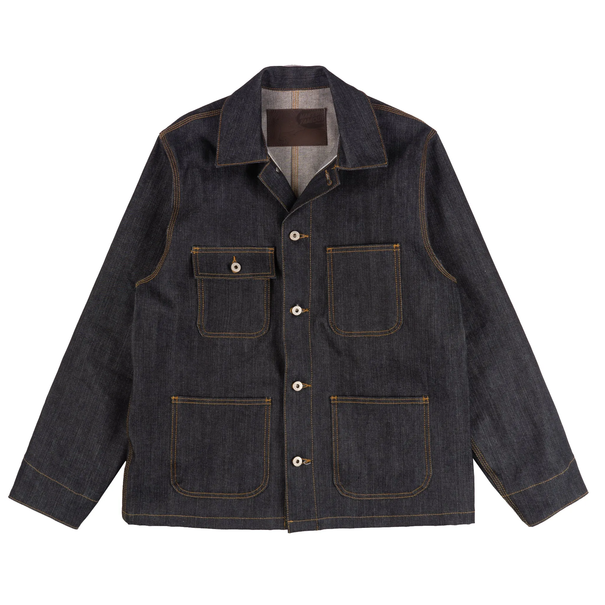 All Season Compatibility Magnetic Fastenings Chore Coat - Left Hand Twill Selvedge