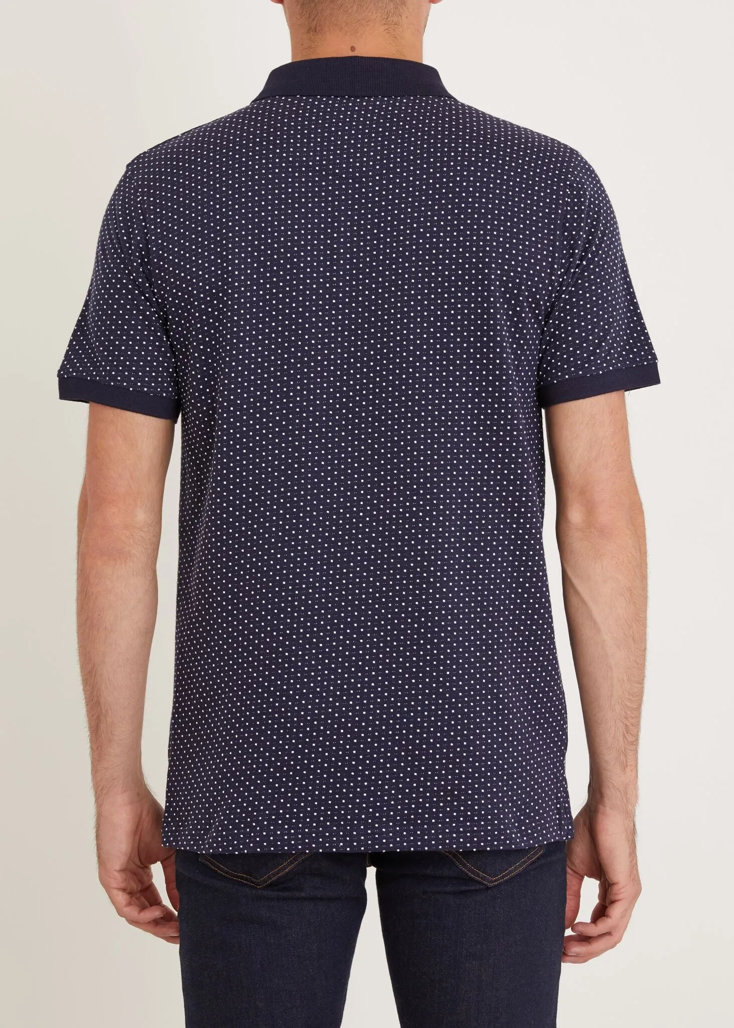 NonRestrictiveSilhouette Hero Glow Halliford Polo Shirt - Navy