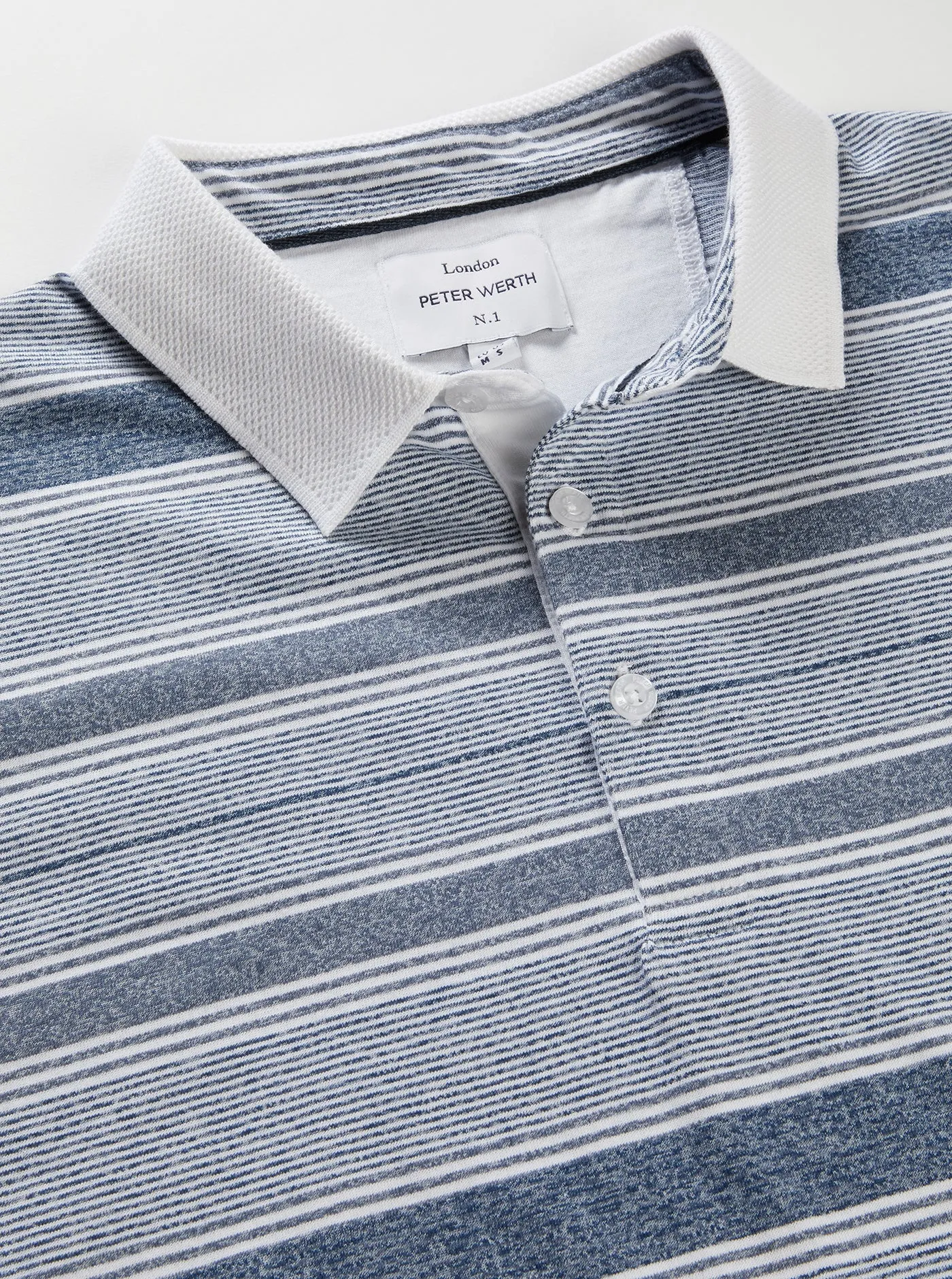 Hamburg Polo - Blue StretchableFabric