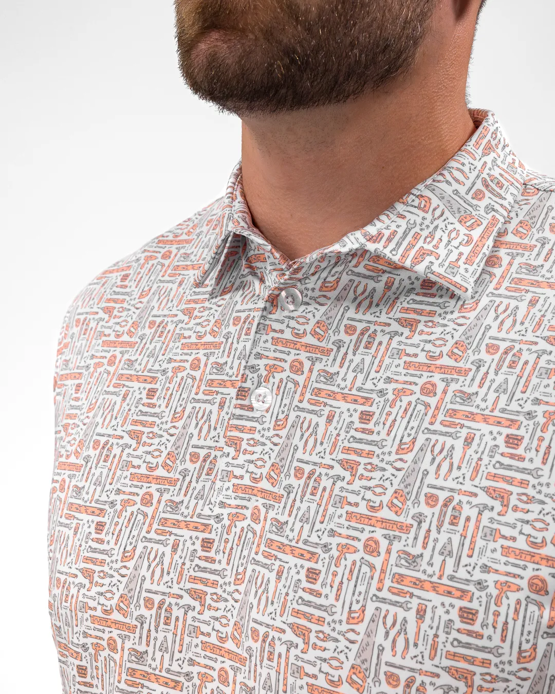 Handyman Men's Polo Conference Appropriate Snag Free Surface