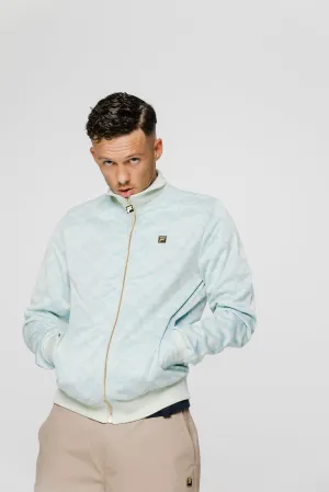 perfect for anniversaries Hank Jacquard Geo Track Top