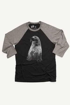Harbour Seal Baseball Shirt (Unisex) Chilly Day Essentials
